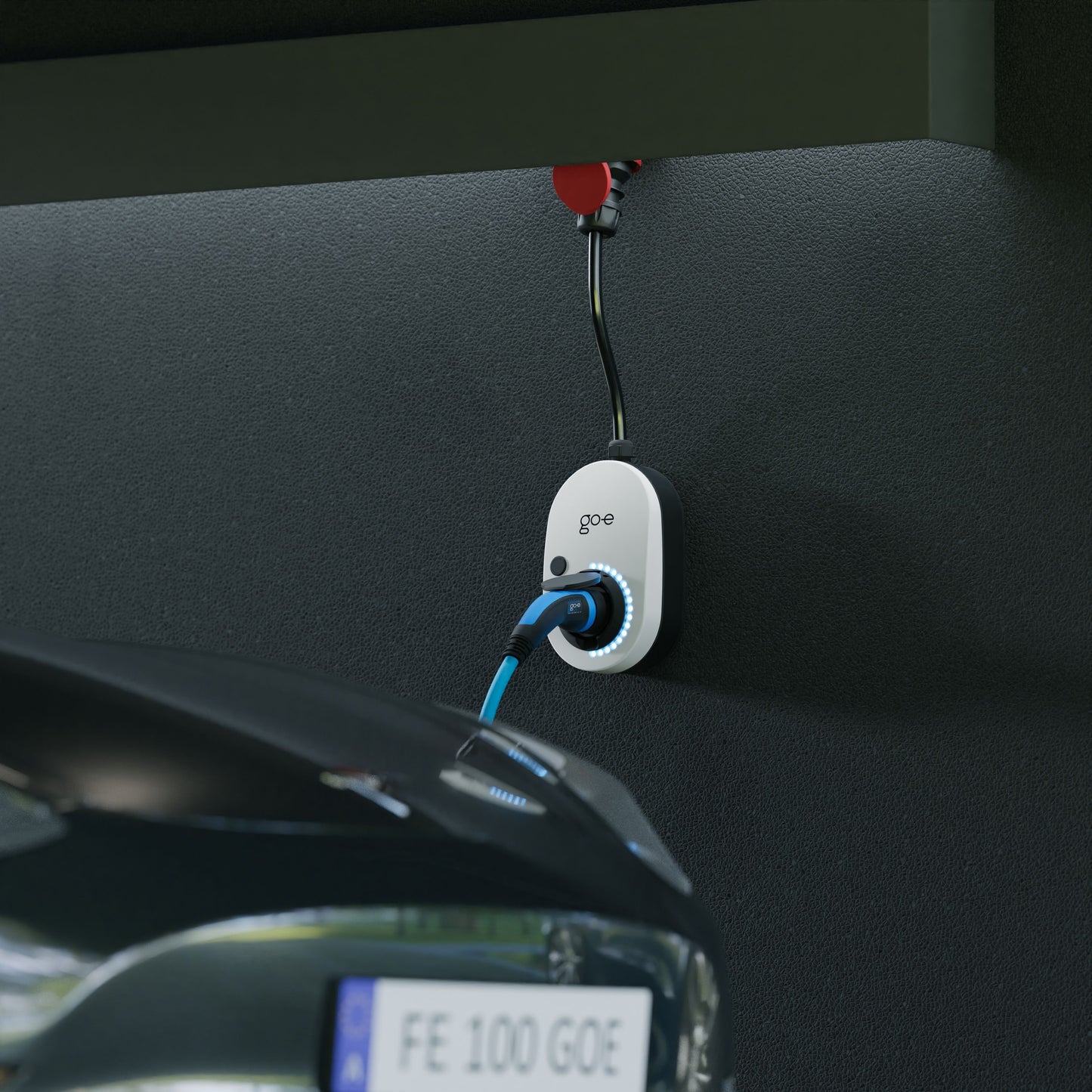 Go-e Charger Gemini Flex 11kW latausasema voimavirtapistokkeella